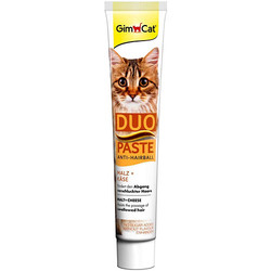 GimCat - GimCat Anti - Hairball Duo Paste Peynirli Malt Kedi Macunu 50 Gr