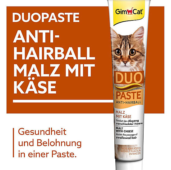 GimCat Anti Hairball Duo Paste Peynirli Malt Kedi Macunu 50 Gr - 2