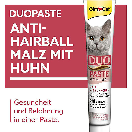 GimCat Anti Hairball Duo Paste Tavuklu Malt Kedi Macunu 50 Gr - 3