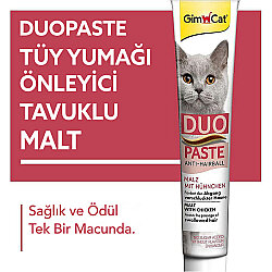 GimCat Anti Hairball Duo Paste Tavuklu Malt Kedi Macunu 50 Gr - 3