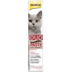 GimCat - GimCat Anti - Hairball Duo Paste Tavuklu Malt Kedi Macunu 50 Gr (1)