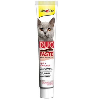 GimCat Anti - Hairball Duo Paste Tavuklu Malt Kedi Macunu 50 Gr