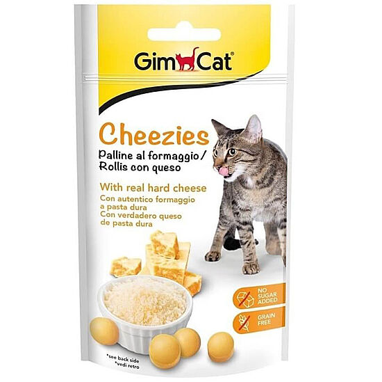 Gimcat Cheezies Peynirli Kedi Ödül Tableti 50 Gr - 1