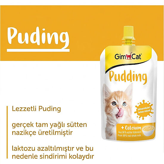 Gimcat Classic Kalsiyum Kedi Pudingi 150 Gr - 2