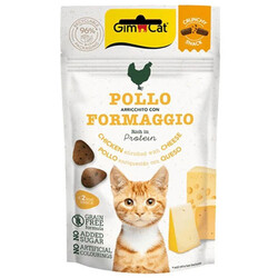 GimCat - GimCat Crunchy Snacks Tavuklu ve Peynirli Tahılsız Kedi Ödülü 50 Gr