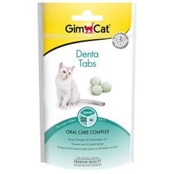 GimCat - Gimcat Denta Tabs Ağız Diş Sağlığı Kedi Ödülü 40 Gr