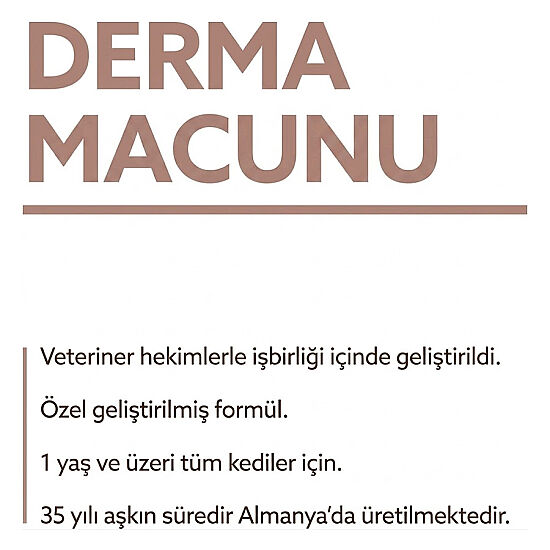 GimCat Derma Paste Deri ve Tüy Sağlığı Kedi Macunu 50 Gr - 5