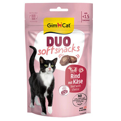GimCat - Gimcat Duo Soft Snacks Beef with Cheese Kedi Ödülü 50 Gr