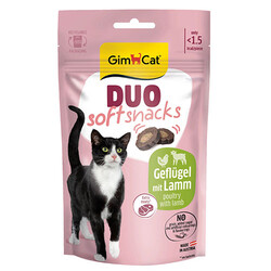 GimCat - Gimcat Duo Soft Snacks Poultry with Lamb Kedi Ödülü 50 Gr