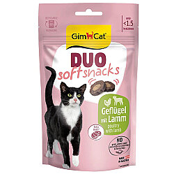 Gimcat Duo Soft Snacks Poultry with Lamb Kedi Ödülü 50 Gr - GimCat