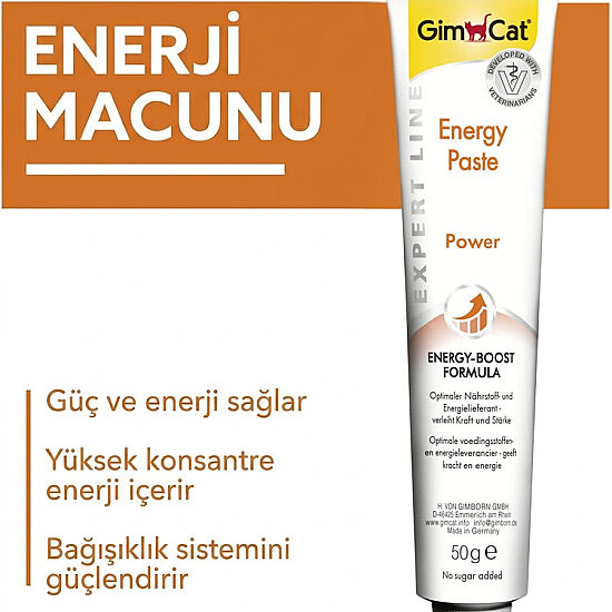 GimCat Energy Paste Kedi Macunu 50 Gr - 2