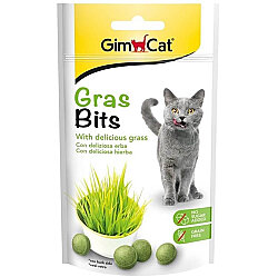 Gimcat Gras Bits Çimen Aromalı Sindirim Tableti 50 Gr - GimCat