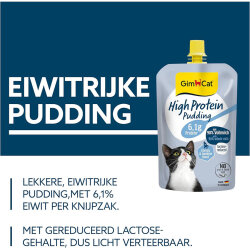 Gimcat High Protein (Yüksek Proteinli) Puding 100 Gr - 3