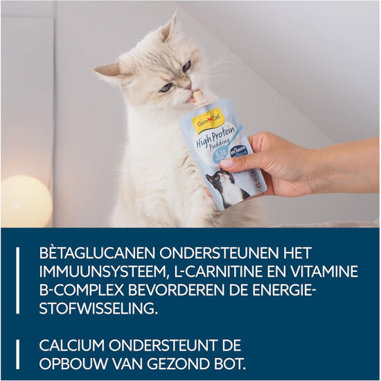 Gimcat High Protein (Yüksek Proteinli) Puding 100 Gr - 4