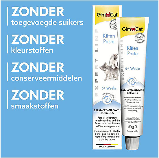 GimCat Kitten Paste Yavru Kedi Vitamin Paste Macunu 50 Gr - 4