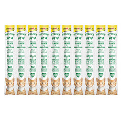 GimCat - Gimcat Kuzu ve Tavuklu Tahılsız Kedi Ödül Çubukları 10 Parça 5 Gr x 10 Adet (50 Gr)