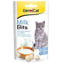 GimCat - Gimcat Milk Bits Sütlü Kedi Ödül Tableti 40 Gr