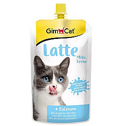 Gimcat Milk Latte Calcium Sıvı Kedi Sütü 200 ML - GimCat