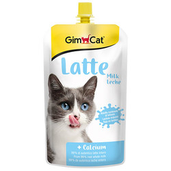 GimCat - Gimcat Milk Latte Calcium Sıvı Kedi Sütü 200 ML