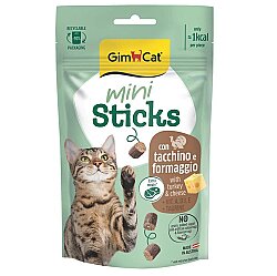 Gimcat Mini Sticks Hindi ve Peynirli Ödül Çubukları 50 Gr - GimCat