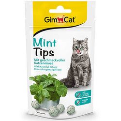 GimCat - Gimcat Mint Tips Tahılsız Kedi Ödülü 40 Gr