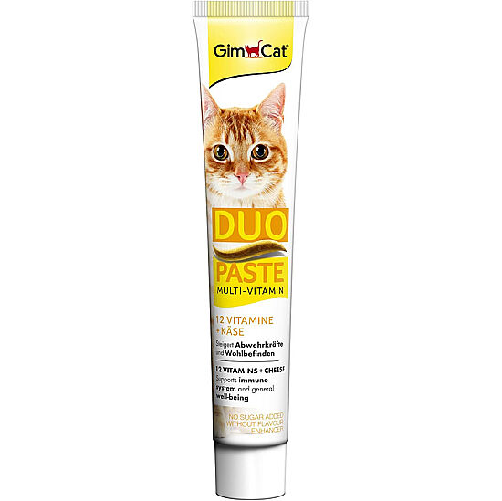 GimCat Multi Vitamin Duo Paste Peynirli Kedi Macunu 50 Gr - 1