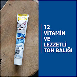 GimCat Multi Vitamin Duo Paste Ton Balıklı Kedi Macunu 50 Gr - 3