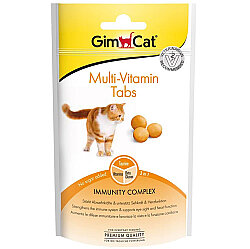 Gimcat Multi Vitamin Tabs Kedi Ödül Tableti 40 Gr - GimCat