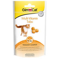 GimCat - Gimcat Multi Vitamin Tabs Kedi Ödül Tableti 40 Gr