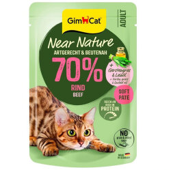 Gimcat Near Nature Pouch Sığır Etli Kedi Yaş Maması 85 Gr - GimCat