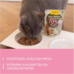 Gimcat Near Nature Pouch Sığır Etli ve Ördekli Kedi Yaş Maması 85 Gr - 3