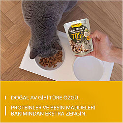 Gimcat Near Nature Pouch Tavuk Etli Kedi Yaş Maması 85 Gr - 3