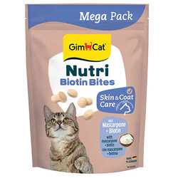 GimCat - Gimcat Nutri Biyotinli Mascarpone Peynirli Kedi Ödülü 425 Gr - Mega Boy
