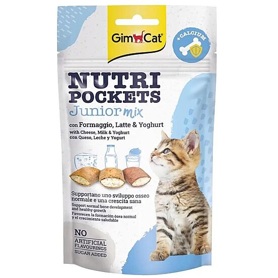 Gimcat Nutripockets Junior Mix Yavru Kedi Ödülü 60 Gr - 1