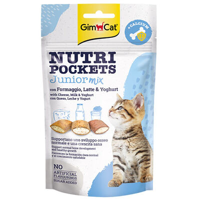 Gimcat Nutripockets Junior Mix Yavru Kedi Ödülü 60 Gr