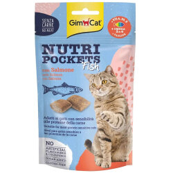 Gimcat Nutripockets Somonlu Kedi Ödülü 60 Gr - GimCat