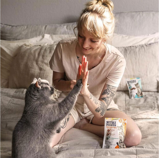 Gimcat Nutripockets Malt Multivitamin Mix Kedi Ödülü 150 Gr - 3