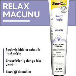 GimCat Relax Paste Kedi Sakinleştirici Paste Macunu 50 Gr - 3
