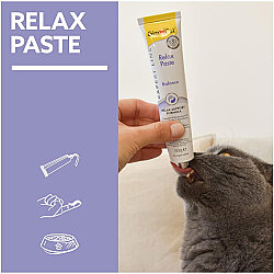 GimCat Relax Paste Kedi Sakinleştirici Paste Macunu 50 Gr - 5