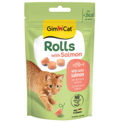 Gimcat Rolls With Somonlu Kedi Ödül Tableti 50 Gr - GimCat