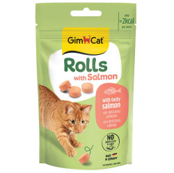 Gimcat Rolls With Somonlu Kedi Ödül Tableti 50 Gr - GimCat