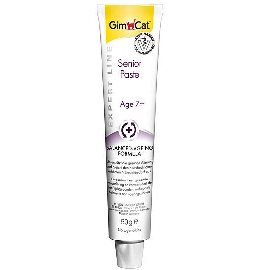 GimCat Senior Paste Yaşlı Kedi Vitamin Paste Macunu 50 Gr - 1