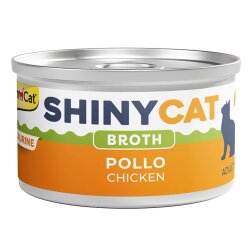 GimCat ShinyCat Broth Tavuklu Kedi Konservesi 70 Gr - GimCat