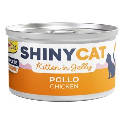 GimCat ShinyCat Jelly Kitten Tavuklu Jöleli Yavru Kedi Konservesi 70 Gr x 6 Adet - 2