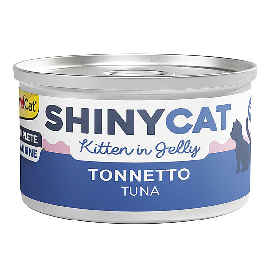 GimCat ShinyCat Jelly Kitten Ton Balıklı Jöleli Yavru Kedi Konservesi 70 Gr x 6 Adet - 2