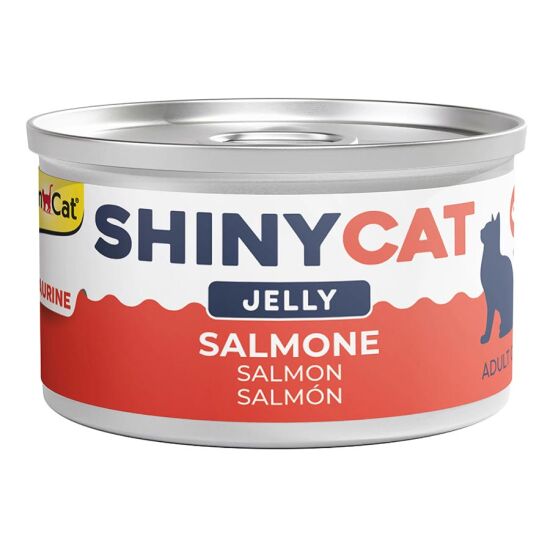 GimCat ShinyCat Jelly Somonlu Jöleli Kedi Konservesi 70 Gr - 1