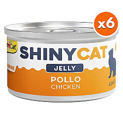 GimCat ShinyCat Jelly Tavuklu Jöleli Kedi Konservesi 70 Gr x 6 Adet - GimCat