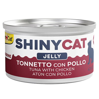 GimCat ShinyCat Jelly Tavuklu Ton Balığı Jöleli Kedi Konservesi 70 Gr x 6 Adet - 2