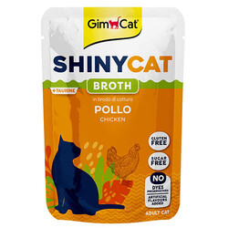 GimCat - GimCat Shinycat Pouch Tavuk Etli Yaş Kedi Maması 70 Gr