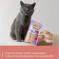 Gimcat Snack Cream Duo Somon ve Domates Ek Besin Kedi Ödülü 6 x 15 Gr - 3